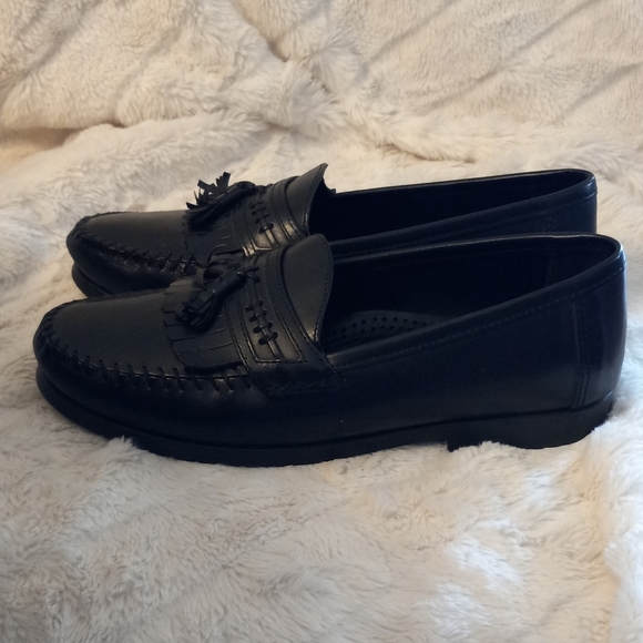 Nunn Bush Men's Size 8 Black Tassled Loafers. Leather. NWOT. - Picture 4 of 9